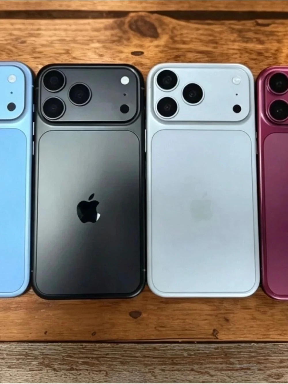 Apple iPhone Rear Panels in Black, White, Blue & Purple